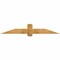 Ekena Millwork Eugene Rough Sawn Timber Gable Bracket, Western Red Cedar, 72"W x 12"H x 2"D x 6"F, 4/12 Pitch GBW072X12X0206EUG00RWR - alternate 1